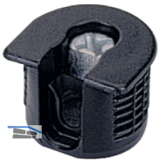 HETTICH VB 35 M Exzenter-Verbindungsbeschlag Plattenst�rke 19 schwarz