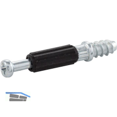 HETTICH RASTEX 15 Twister Einschraubd�bel Direktgewinde, Korpus 16mm,Spannma� 30