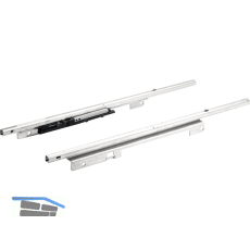HETTICH Systema Top 2000 Quadro 12 push to open Teilauszug 400 mm