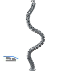 HETTICH LegaDrive Kabelkanal flex 1300 mm Alu-Finish