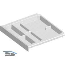 HETTICH SmarTray Materialschale 40 mm Kunststoff wei�