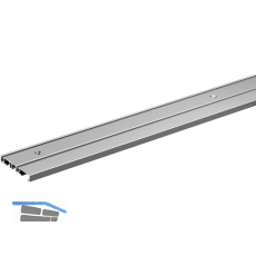 HETTICH SlideLine M Laufprofil 2-L�ufig Schraubmontage 2500 mm, Alu eloxiert