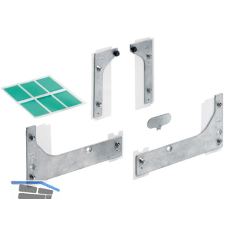 HETTICH SlideLine M Erg�nzungsset ged�mpft f�r eine geklebte Glast�r