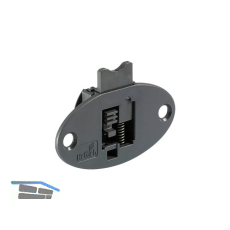 HETTICH SlideLine 55 Plus F�hrungsteil 1 vorliegende, 1 innenliegende T�r anth.