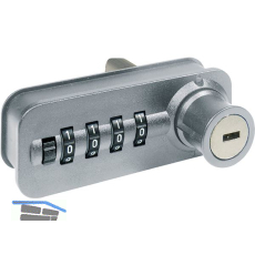 HETTICH Container-Zahlenschloss SysTop2000, chrom