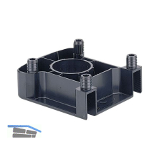 HETTICH KORREKT Oberteilgleiter zum Einpressen, Kunststoff schwarz