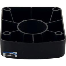 HETTICH KORREKT Oberteilgleiter zum Anschrauben, Kunststoff schwarz