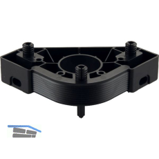 HETTICH KORREKT Planform Oberteilgleiter zum Einschlagen ohne Auflage, schwarz