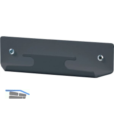 HAILO Wandhalter Stepfix Metall Dunkelgrau