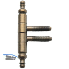 OTLAV Stil Einbohrband, Band-� 9 mm, Zink Messing patiniert