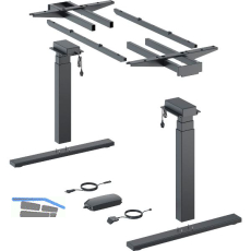 HETTICH Tischgestell Steelforce Pro 670 SLS Highline schwarz