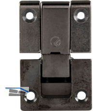 KIMANA SLIM Klappenband, 3-teilig, Zamak vernickelt dunkelgrau