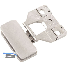 PR�META Glast�rscharnier Innenanschlag, Holz/Glas 5-8 mm, �W 180�, Zamak vern.