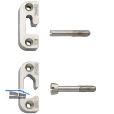 PR�META Heizk�rperklappenbeschlag 801 zum Aufschrauben od. Einlassen, Zink vern.