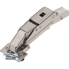 BLUM CLIP Top D�nnt�rscharnier 110�, gerade mit Feder, EXPANDO T