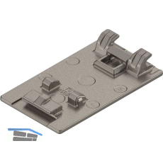 BLUM CRISTALLO Topfplatte f�r Glast�r, Zink vernickelt matt, Kleben