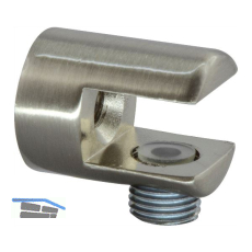 FONSEGRIVE Glastablar-Klemmtr�ger Pescara, Glas 6-10 mm, Zamak Edelstahleffekt