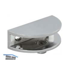 FONSEGRIVE Glastablar-Klemmtr�ger Portici,Glas 4-8 mm, Zamak verchromt poliert