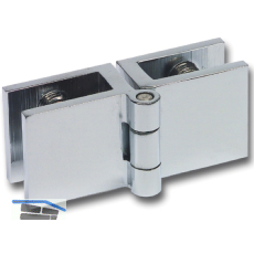 FONSEGRIVE Glast�rscharnier BMH25/5/7, Glas 6-8 mm; 57x25mm, Messing verchromt