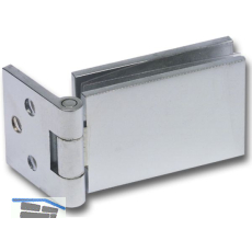 FONSEGRIVE Glast�rscharnier GBE 30, Glas 6-8 mm; 45x30mm, Messing verchromt matt