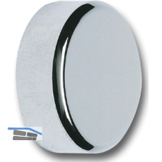 FONSEGRIVE Spiegelkappe zum Schrauben, Au�en �20mm,Innen �6mm, verchromt poliert