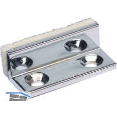 FONSEGRIVE Anschlagpuffer f�r Glast�ren, 30x10x12mm, Messing verchromt poliert
