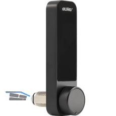 BURG elektronisches Schloss Niro.RFID schwarz