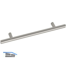 Griff Eradis � 12 mm, LA 160 mm, Breite 240 mm, Edelstahl geb�rstet