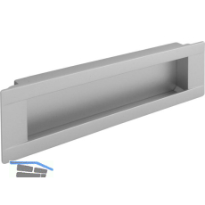 Muschelgriff Cian LA 160 mm, Breite 180 mm, ZN alufarbig lackiert