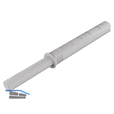 K-Push Tech Druckschnapper mit Puffer, Hub 37 mm, grau