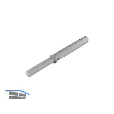 K-Push Tech Druckschnapper Strong mit Magnet, Hub 37 mm, grau