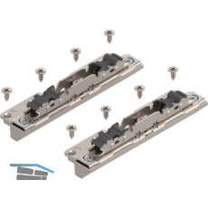 BLUM AVENTOS HS/HL/HK-top Frontbefestigungs-Set, Alurahmen schmal