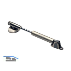 Hochstellst�tze Kraby, L 164, S-�ffn., 50 N, Metallguss champ./FE vernickelt