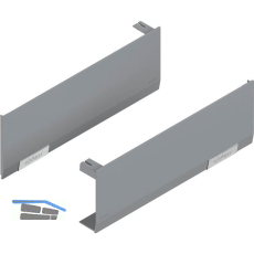 BLUM AVENTOS HF/HS/HL TOP Abdeckkappen-Set, Kunststoff hellgrau