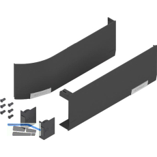 BLUM AVENTOS HF/HS/HL TOP Abdeckkappen-Set f�r SERVO-DRIVE, Kunststoff tiefgrau
