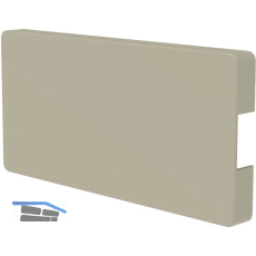 EFFEGI BREVETTI Bremsklappenhalter SlimWinch Abdeckkappe Aufbau, seidengrau