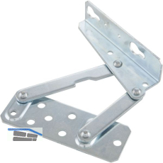 POHL Truhenbankbeschlag EW-420 ohne Feder �ffnungswinkel 95� Stahl blau verzinkt