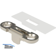 EFFEGI BREVETTI Bremsklappenhalter SlimWinch Zubeh�rset Einbau, signalwei�