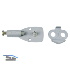 KESSEB�HMER Hochstellst�tze Maxi Soft Stop D�mpfung, Metallguss glanz vernickelt