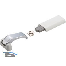 LAMP� Klappbeschlag LAD-ST-M mit Hebeunterst�tzung und D�mpfung