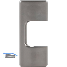 LAMP� J95 Scharniertopf Abdeckung, nickelfarbig dunkel