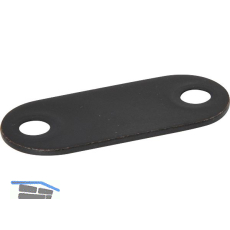 LAMP� Gegenst�ck zu Magnetschnapper MC-159, Stahl schwarz