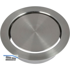 LAMP� Einwurfklappe ged�mpft rund 136 mm Edelstahl