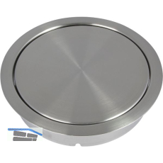 LAMP� Einwurfklappe unged�mpft rund 170 mm Edelstahl