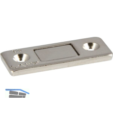 LAMP� Magnetschnapper MC-159-8, ultrad�nn, 8kg, Stahl vernickelt