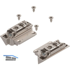 BLUM AVENTOS HK-S Frontbefestigung-Set Alurahmen schmal