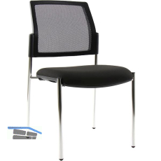 TOPSTAR Besucherstuhl BtoB 10 Netz chrom/schwarz