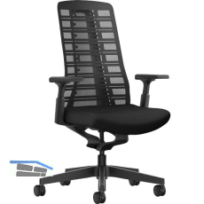 INTERSTUHL B�rodrehstuhl Pure PU213 schwarz