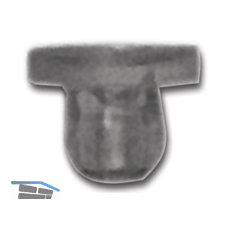 Glasplatten-Kappe - PVC transparent