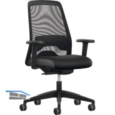 INTERSTUHL B�rodrehstuhl Every EV25R schwarz